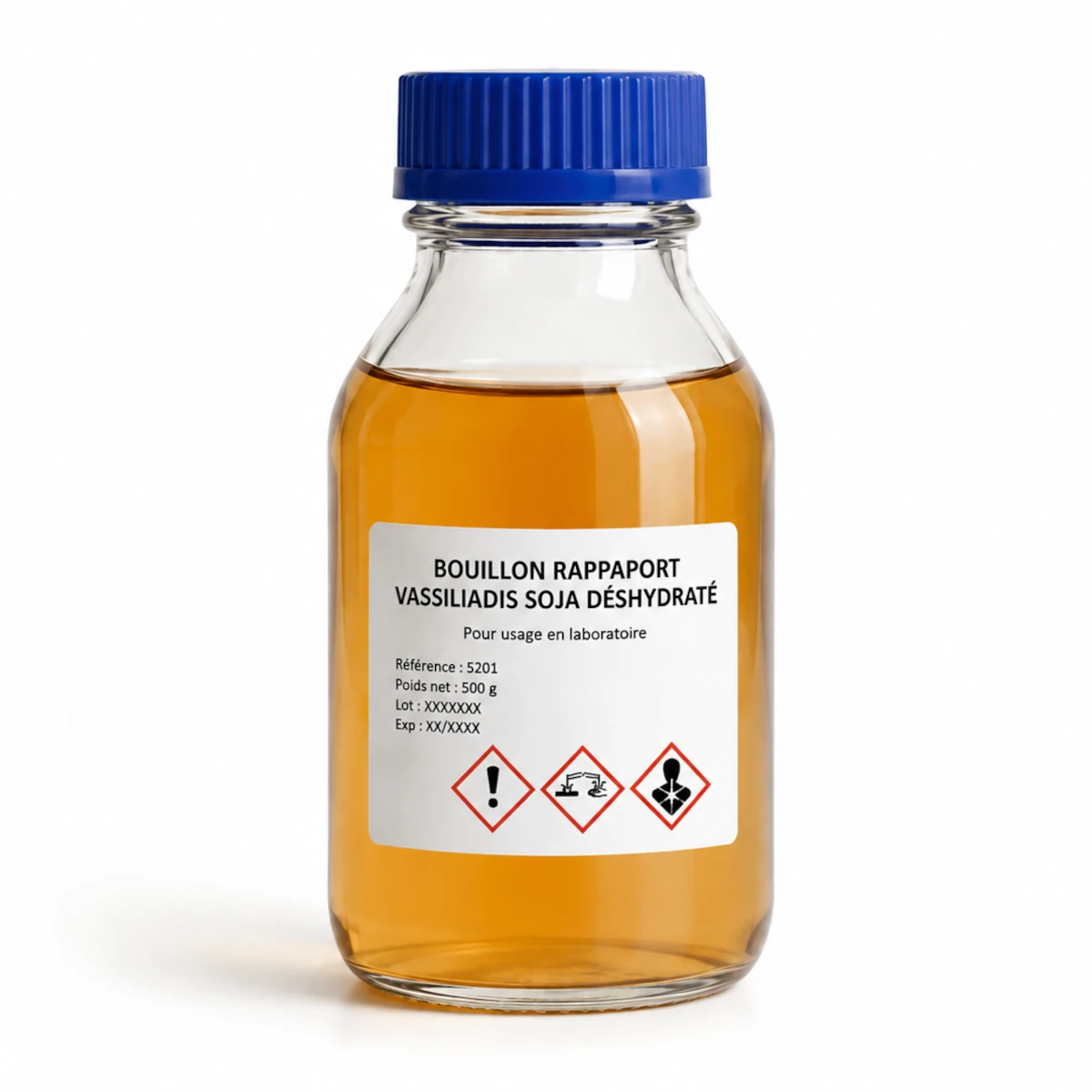 Bouillon Rappaport Vassiliadis soja déshydraté (RVS) (500G)