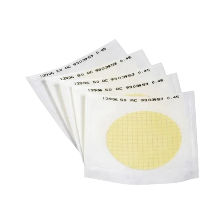 Filtre Membrane stérile en nitrate de cellulose quadriés 0.45µm, 47 mm (100/B)